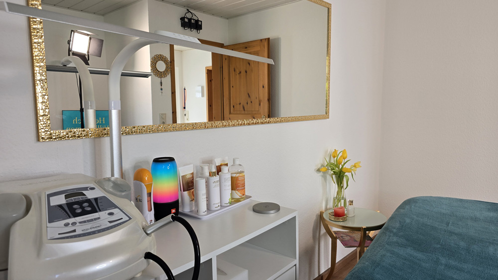 Behandlungszimmer vom Kosmetikstudio Edyta cosmetics